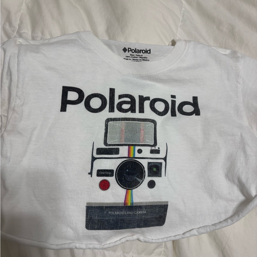 Polaroid Graphic Tee - White